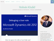 Tablet Screenshot of mohsinkhalid.com